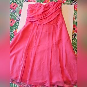 Elegant Pink Women's Cocktail Dress